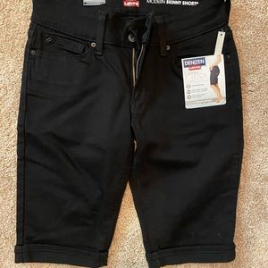 Black Bermuda Shorts